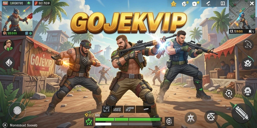Gameplay seru dari GOJEKVIP yang menegangkan dan menantang.