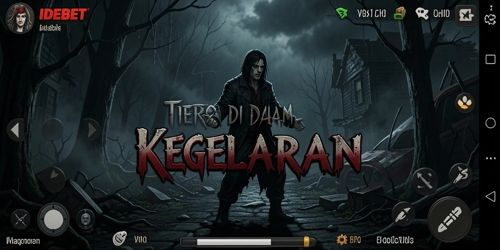 Tampilan mencekam dari gameplay IDEBET yang penuh ketegangan.