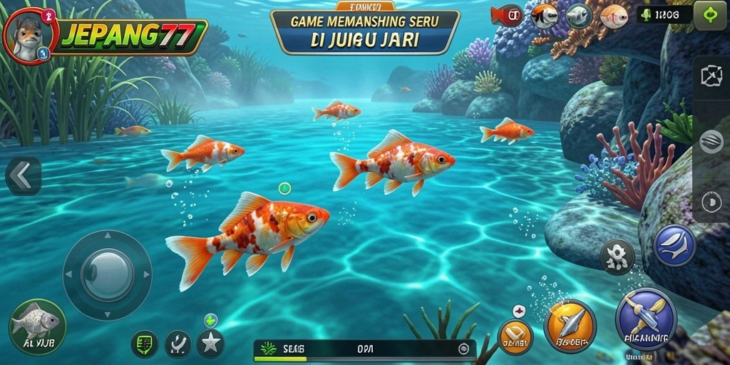 Tangkapan ikan besar dalam gameplay JEPANG77 yang mendebarkan.