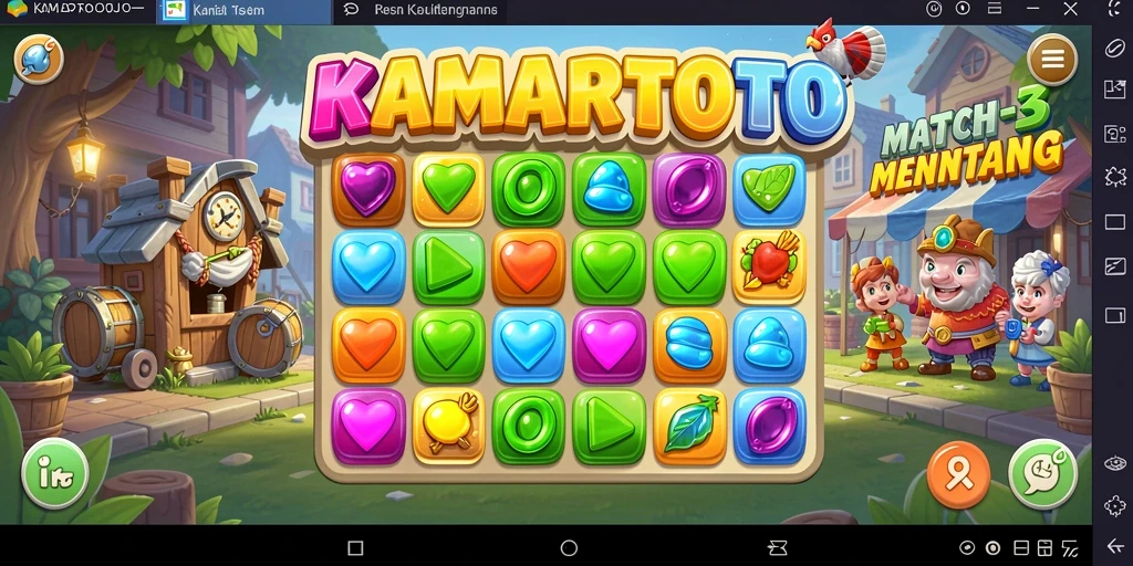 Tampilan gameplay KAMARTOTO yang mengasyikkan dan penuh warna.