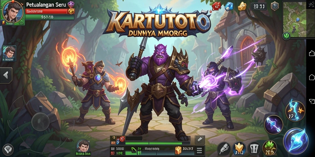Gameplay seru KARTUTOTO dalam dunia MMORPG yang menantang.