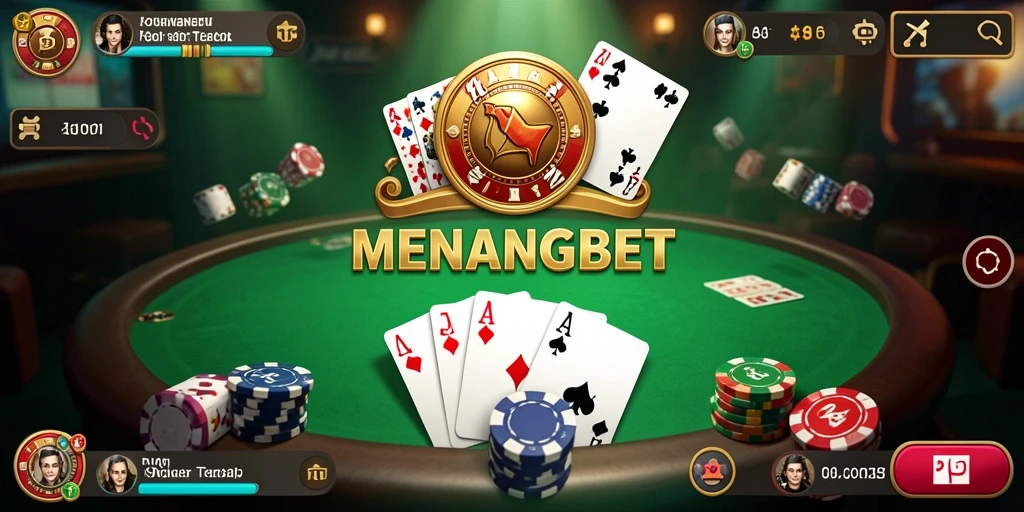 Gameplay poker seru di MENANGBET dengan fitur menarik