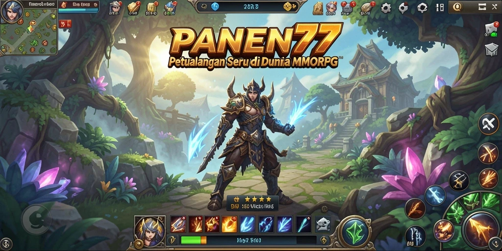 Tangkapan layar utama PANEN77 menampilkan pertarungan epik dengan visual yang menakjubkan.