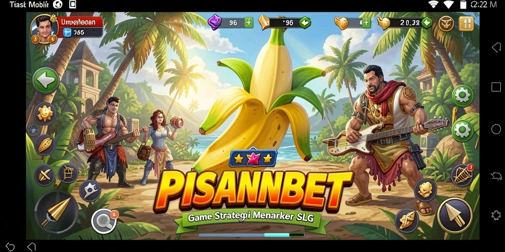 Tampilan gameplay PISANGBET yang strategis dan menarik.