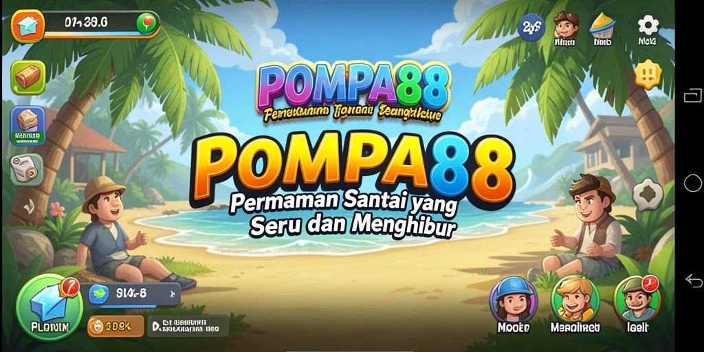 Tangkapan layar POMPA88 menampilkan momen seru gameplay yang menghibur.