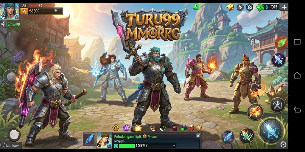 Tangkapan layar menunjukkan gameplay seru dan interaksi antar pemain.