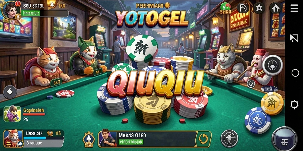 Gameplay seru YOTOGEL dengan kartu QiuQiu.